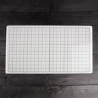 Tim Holtz Tonic Glass Studio Mat 1912e on Wood Background