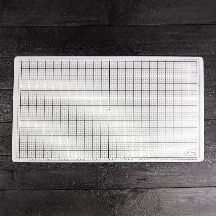 Tim Holtz Tonic Glass White Studio Mat 1912e – Simon Says Stamp