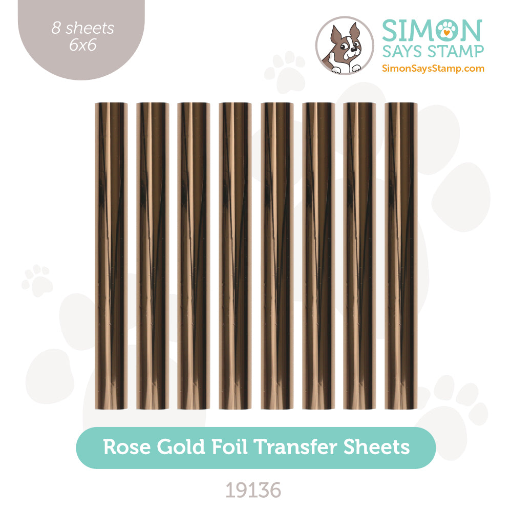 Therm O Web for Simon Says Stamp Rose Gold DecoFoil Transfer Sheets Flat Pack 19136 Be Bold