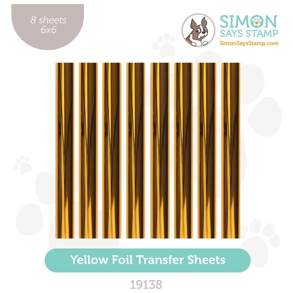 Therm O Web for Simon Says Stamp Yellow DecoFoil Transfer Sheets Flat Pack 19138 Be Bold