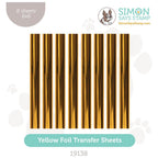 Therm O Web for Simon Says Stamp Yellow DecoFoil Transfer Sheets Flat Pack 19138 Be Bold