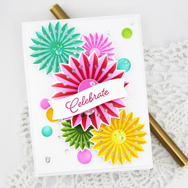 PinkFresh Studio Basic Banners Celebrate Die 199723 Celebrate | color-code:ALT03