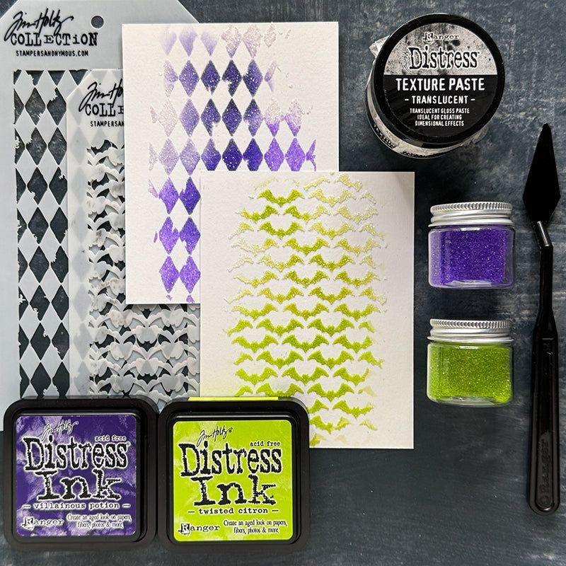 Tim Holtz DISTRESS TEXTURE PASTE TRANSLUCENT Ranger tda79668 paste | color-code:ALT11