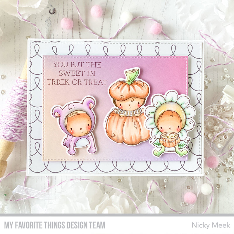 My Favorite Things Sweetest Trick or Treaters Clear Stamps ram052 put the sweet | color-code:alt1