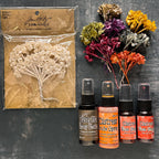 Tim Holtz Distress Jack-O-Lantern Mica Stain Ranger flower | color-code:ALT03