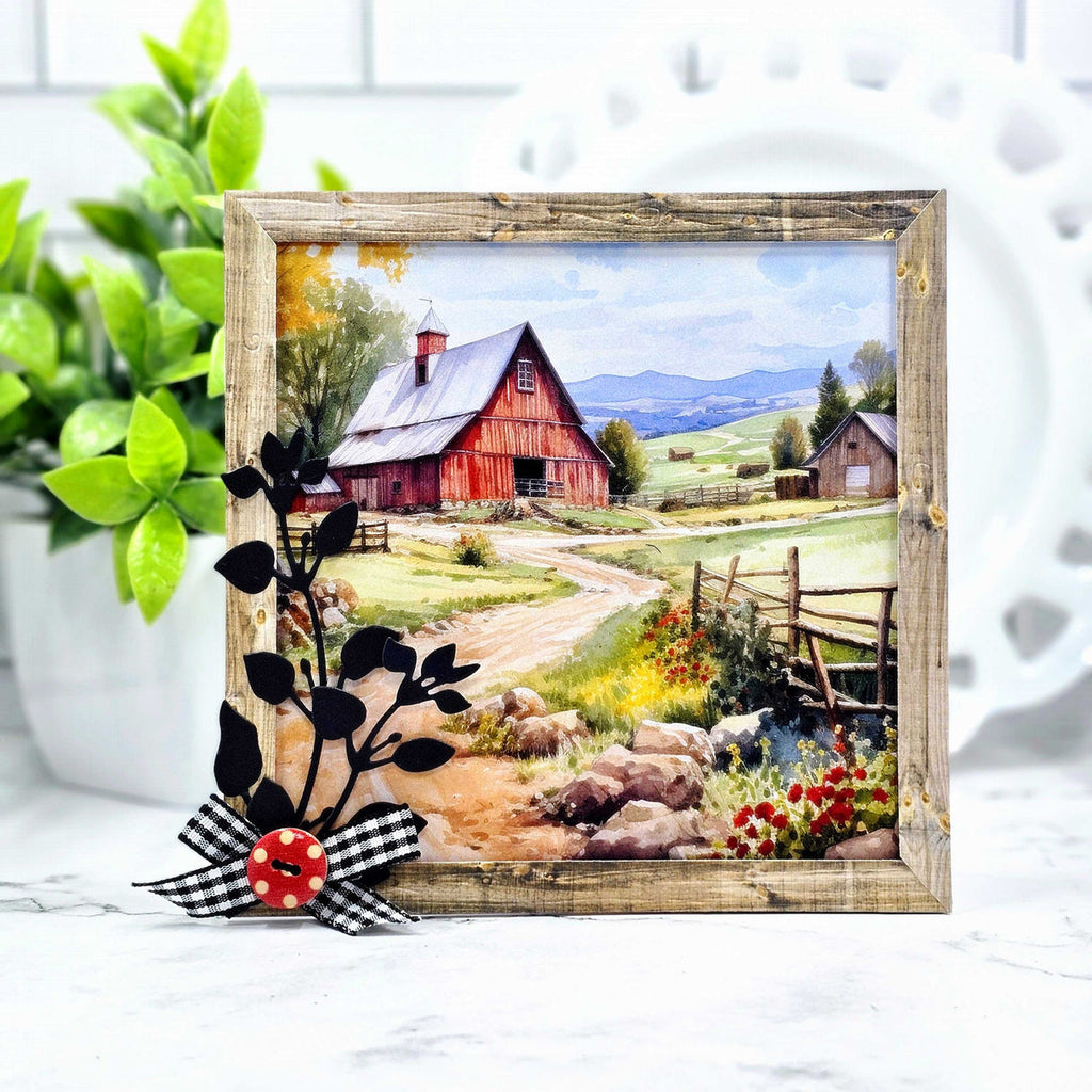 Whimsy Stamps Country Farm 6x6 Paper Pack wsdp02a barn