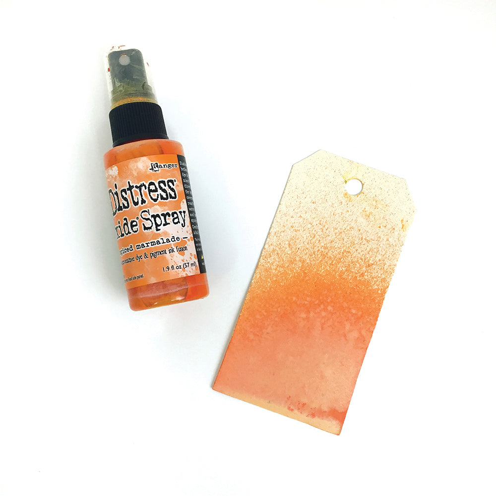 Tim Holtz Distress Oxide Spray Spiced Marmalade Ranger tso64800 Color Swatch