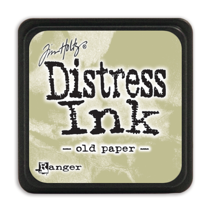 Tim Holtz Distress Mini Ink Pad Old Paper Ranger TDP40057