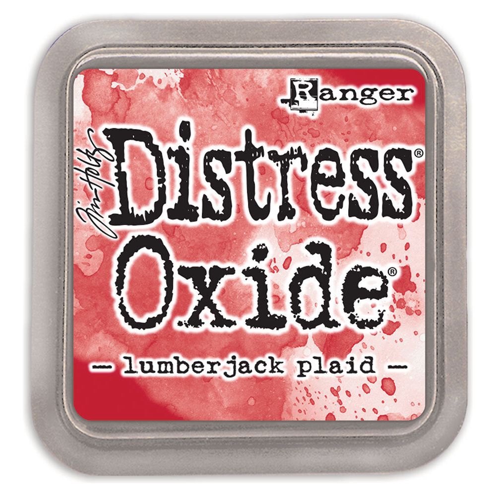 Tim Holtz Distress Oxide Ink Pad Lumberjack Plaid Ranger tdo82378