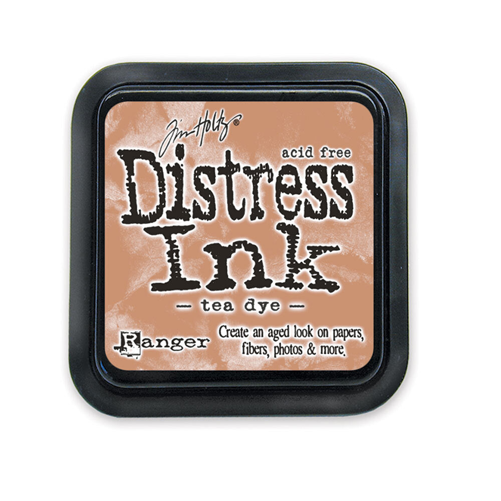 Tim Holtz Distress Ink Pad Tea Dye Ranger TIM19510