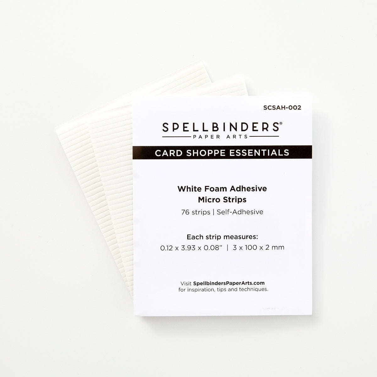 Spellbinders White Foam Adhesive Strips scsah-002