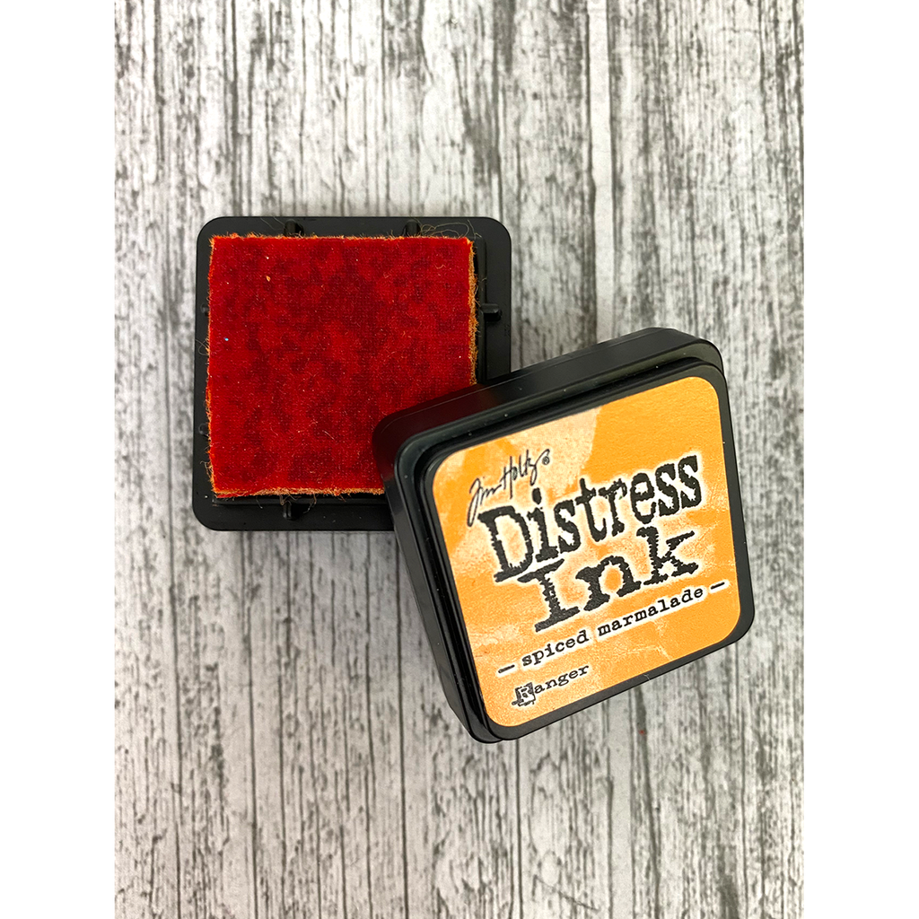 Tim Holtz Distress Mini Ink Pad Spiced Marmalade Ranger TDP40187 Secondary Project