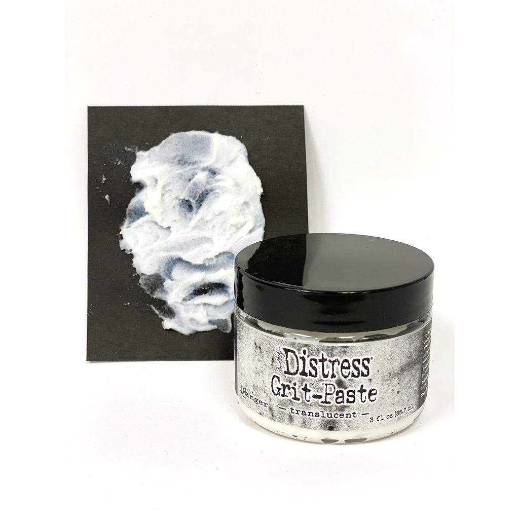 Tim Holtz DISTRESS GRIT PASTE TRANSLUCENT Ranger tda71730 Detailed Product Swatch