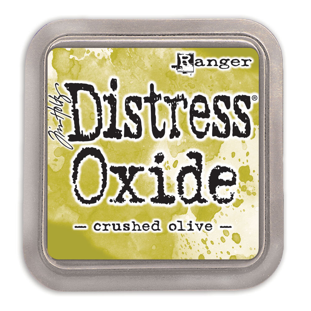 Tim Holtz Distress Oxide Ink Pad Crushed Olive Ranger tdo55907