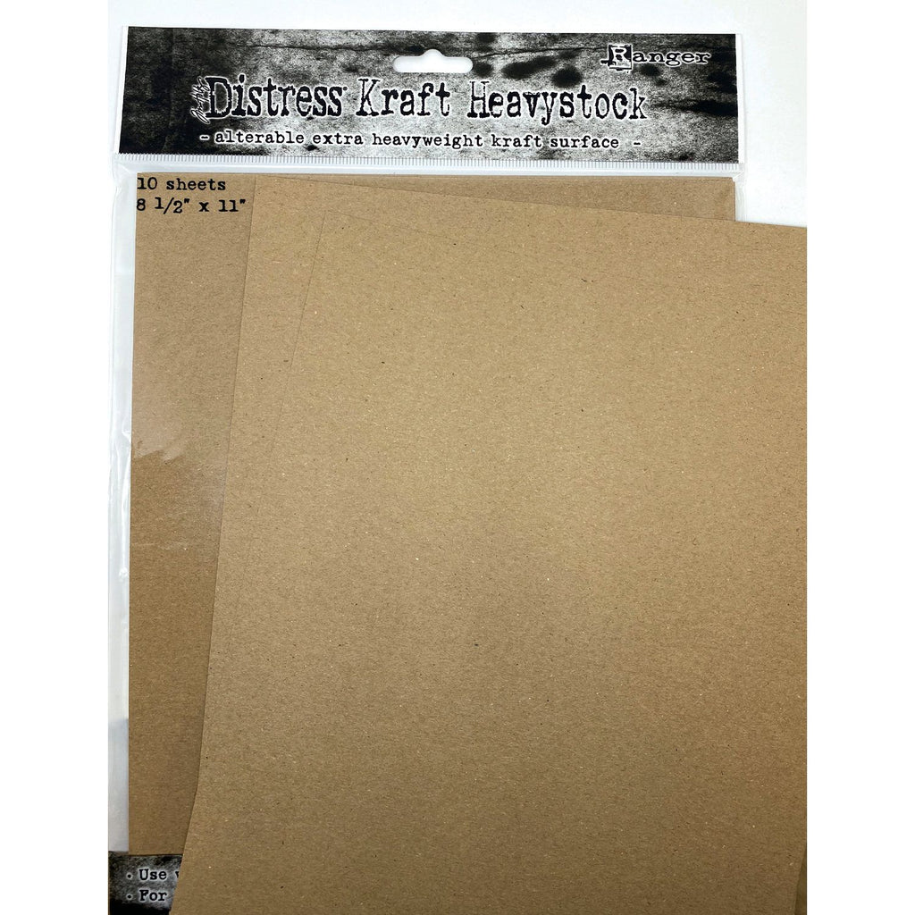 Tim Holtz 8.5 X 11 Distress Kraft Heavystock Ranger tda76384 Secondary Image