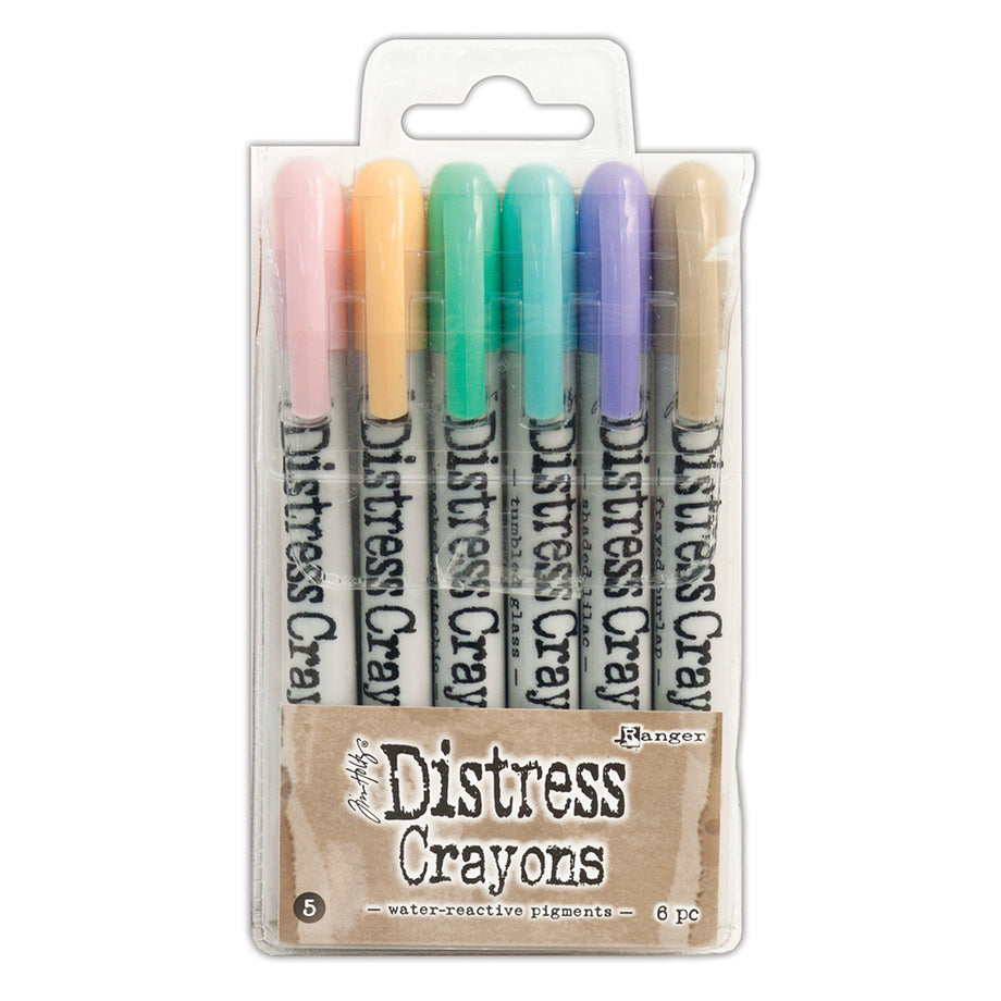 Tim Holtz Distress® Crayons Set 5 - TDBK51756