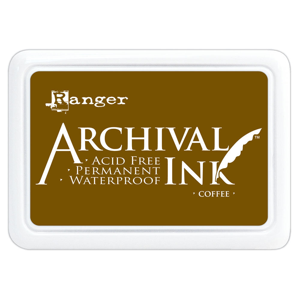Ranger Archival Ink Pad Coffee AIP31451
