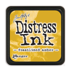 Mini Distress Ink Pad, Fossililzed Amber