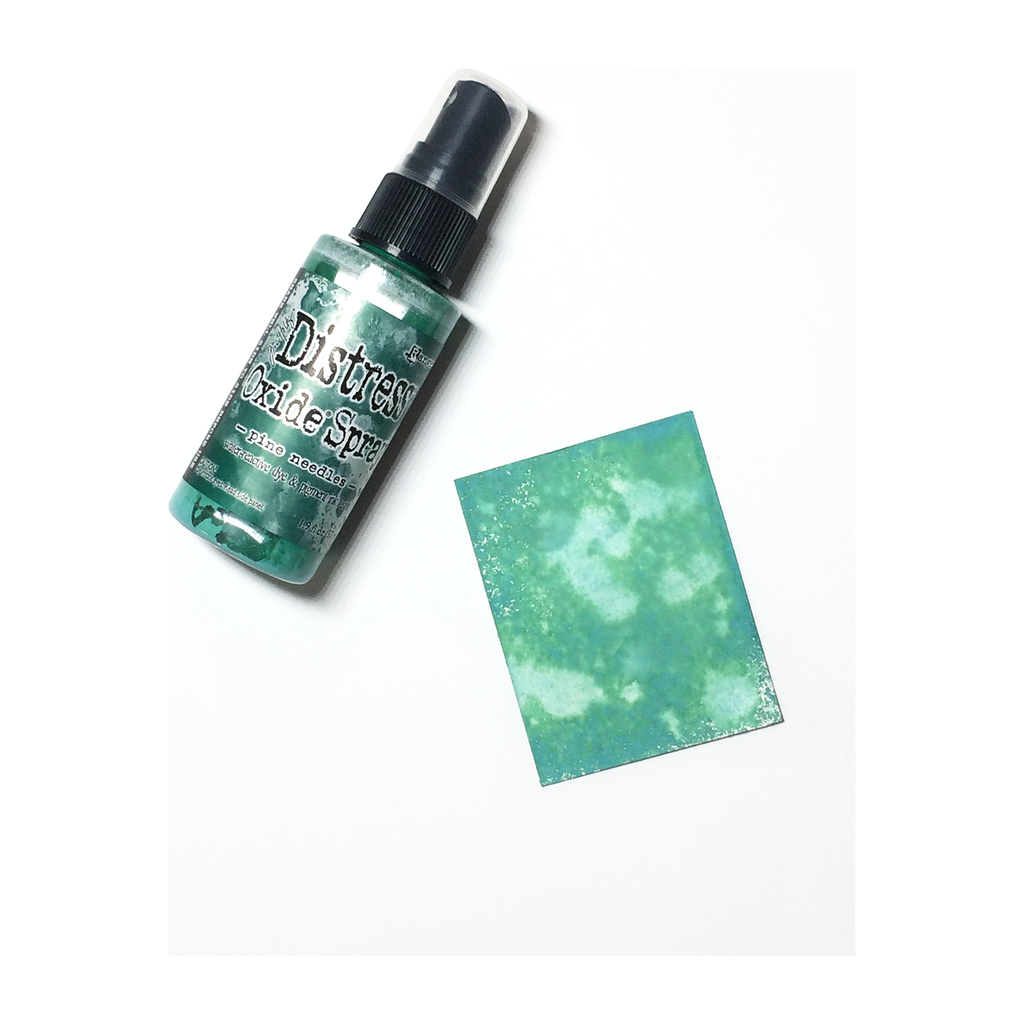 Tim Holtz Distress Oxide Spray Pine Needles Ranger tso67801 Color Swatch