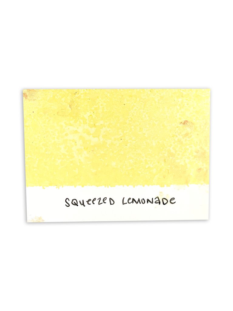 Tim Holtz Distress Spray Stain Squeezed Lemonade Ranger TSS42525 Color Swatch