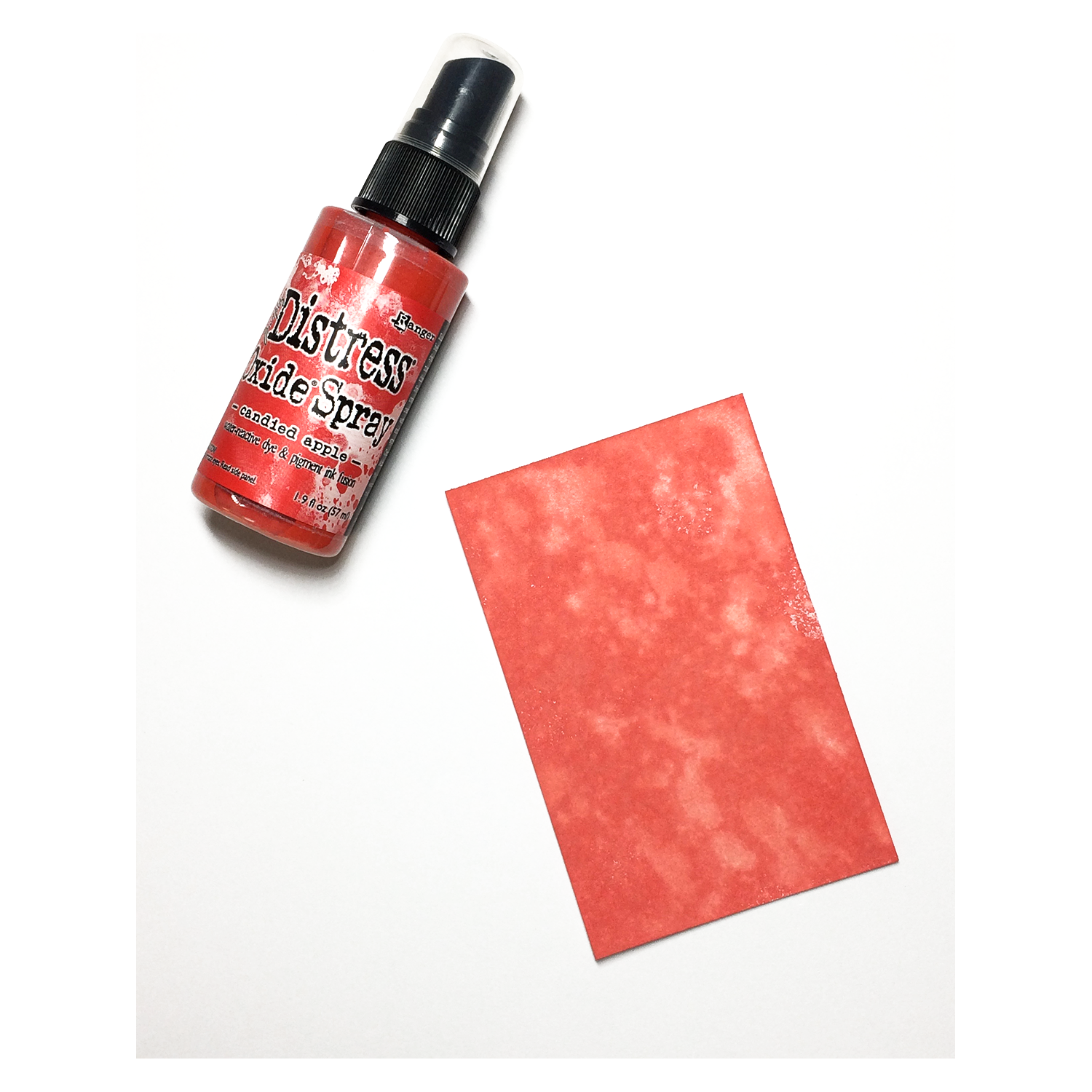 Tim Holtz Distress Oxide Spray Candied Apple Ranger tso67610 Color Swatch