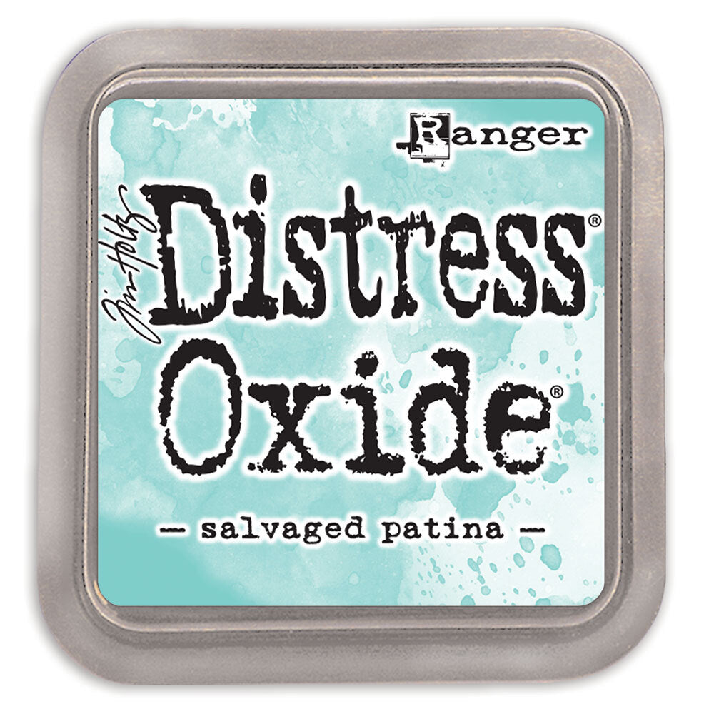 Tim Holtz Distress Oxide Ink Pad Salvaged Patina Ranger tdo72751
