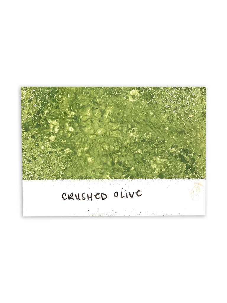 Tim Holtz Distress Spray Stain Crushed Olive Ranger TSS42228 Color Swatch