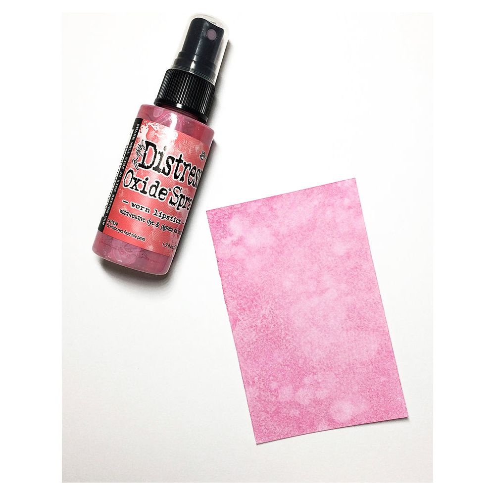 Tim Holtz Distress Oxide Spray Worn Lipstick Ranger tso67993 Color Swatch