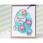 Simon Says Stamp! Lawn Fawn Set LF15SJY JELLY STAR Clear Stamps and Dies