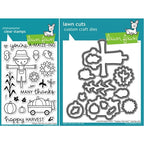 Simon Says Stamp! Lawn Fawn SET LF15SETHH SCARECROW Clear Stamps and Dies