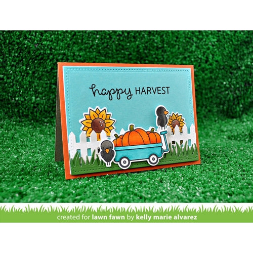 Simon Says Stamp! Lawn Fawn SET LF15SETHH SCARECROW Clear Stamps and Dies