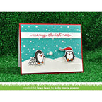 Simon Says Stamp! Lawn Fawn SET LF15SETTT SLEDDING PALS Clear Stamps and Dies