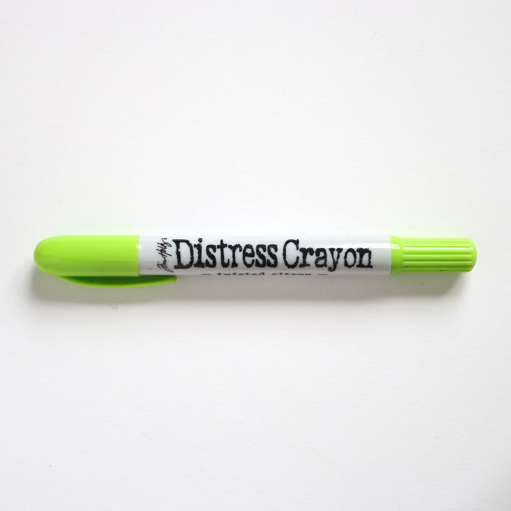Ranger Tim Holtz Distress Crayon Twisted Citron TDB48763 – Simon Says Stamp