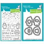 Simon Says Stamp! Lawn Fawn SET SULF16SETSC SNOW COOL Clear Stamps and Dies