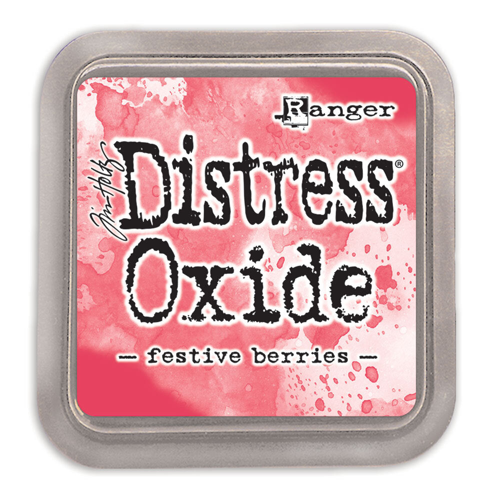 Tim Holtz Distress Oxide Ink Pad Festive Berries Ranger tdo55952