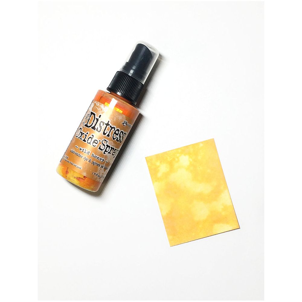 Tim Holtz Distress Oxide Spray Wild Honey Ranger tso67986 Color Swatch