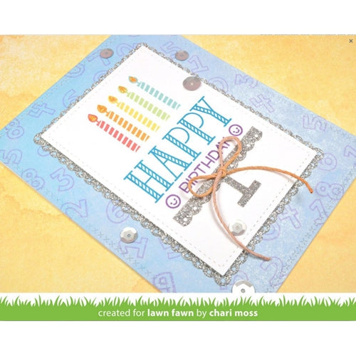 Simon Says Stamp! Lawn Fawn SET LF17SETHHH HAPPY HAPPY HAPPY Clear Stamps and Dies