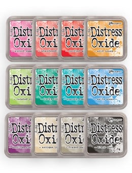 Tim Holtz Ranger Distress Oxide Ink Pads 2018 Summer New Release I Want it  All Bundle #4 includes all 12 Colors