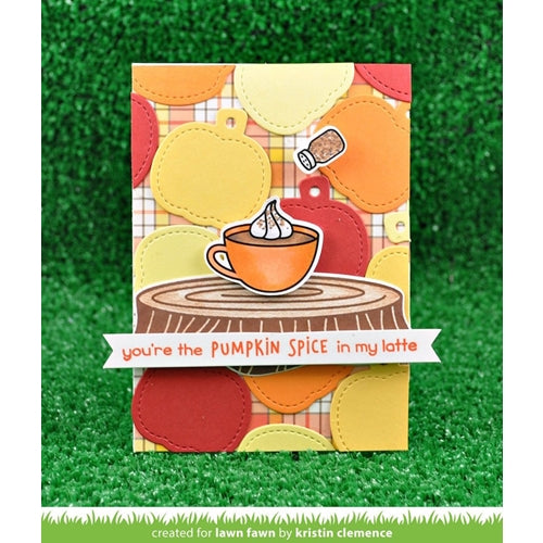Simon Says Stamp! Lawn Fawn SET LF17SETPS PUMPKIN SPICE Clear Stamps and Dies