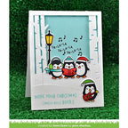 Simon Says Stamp! Lawn Fawn SET LF17SETGW HERE WE GO A-WADDLING Clear Stamps and Dies