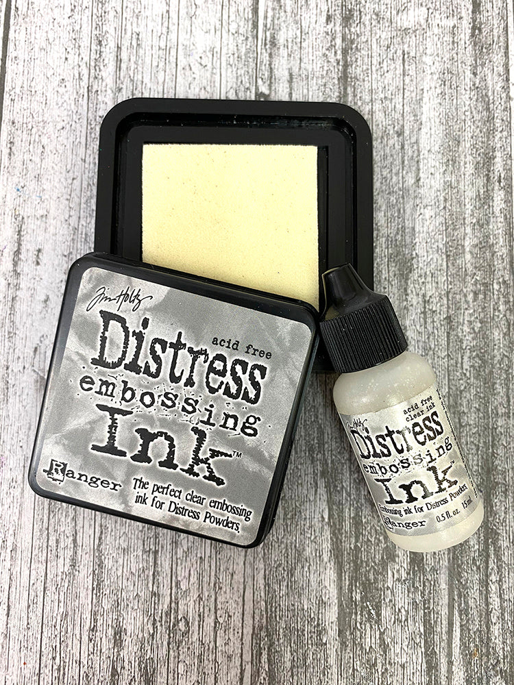Tim Holtz Ranger Clear Distress Embossing Ink Pad Ranger TIM21643 Detailed Product Image