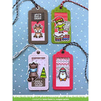 Simon Says Stamp! Lawn Fawn SET SAY WHAT CHRISTMAS CRITTERS Clear Stamps and Dies BLFSWC