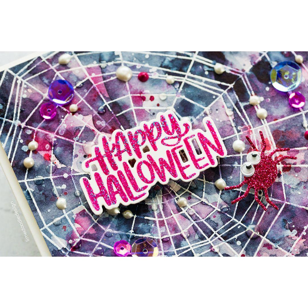 Simon Says Stamp! Simon Says Stamps And Dies HANDLETTERED HALLOWEEN set338hh
