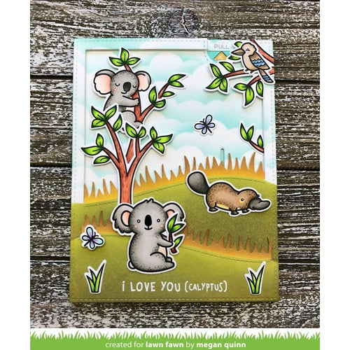 Simon Says Stamp! Lawn Fawn SET I LOVE YOU(CALYPTUS) Clear Stamps and Dies LF18ILY | color-code:ALT2