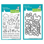 Simon Says Stamp! Lawn Fawn SET BUTTERFLY KISSES Clear Stamps and Dies LF19BK