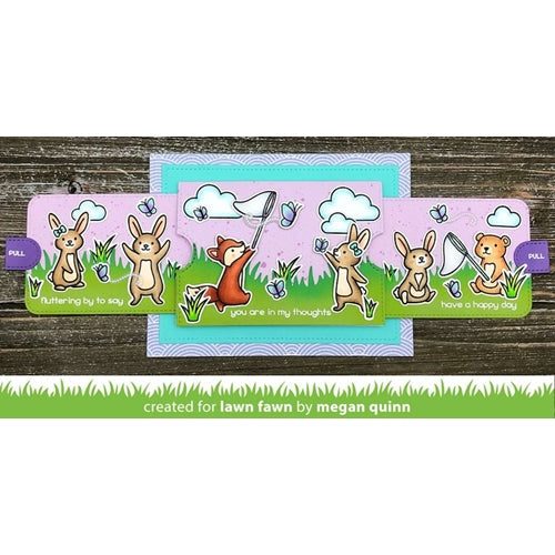 Simon Says Stamp! Lawn Fawn SET BUTTERFLY KISSES Clear Stamps and Dies LF19BK | color-code:ALT3