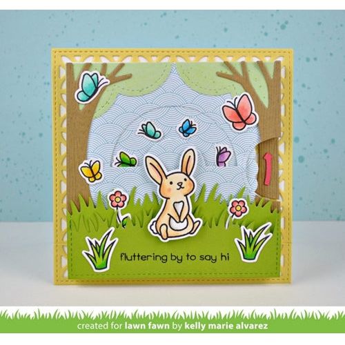 Simon Says Stamp! Lawn Fawn SET BUTTERFLY KISSES Clear Stamps and Dies LF19BK | color-code:ALT4