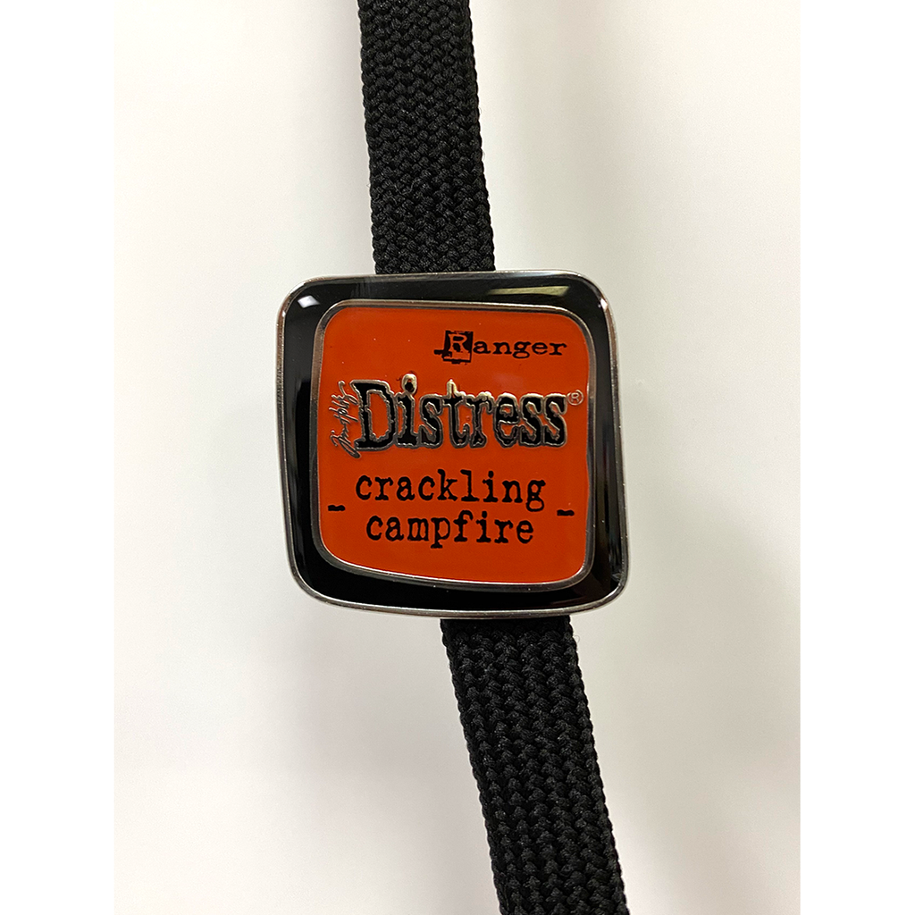 Tim Holtz Distress Enamel Pin Crackling Campfire Ranger tdz73116 Secondary Image