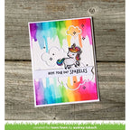 Simon Says Stamp! Lawn Fawn SET A LITTLE SPARKLE Clear Stamps and Dies ZLFALS