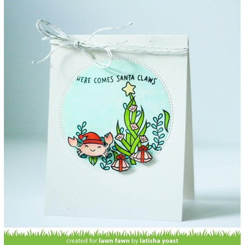 Simon Says Stamp! Lawn Fawn SET CHRISTMAS FISHES Clear Stamps and Dies HLFCF